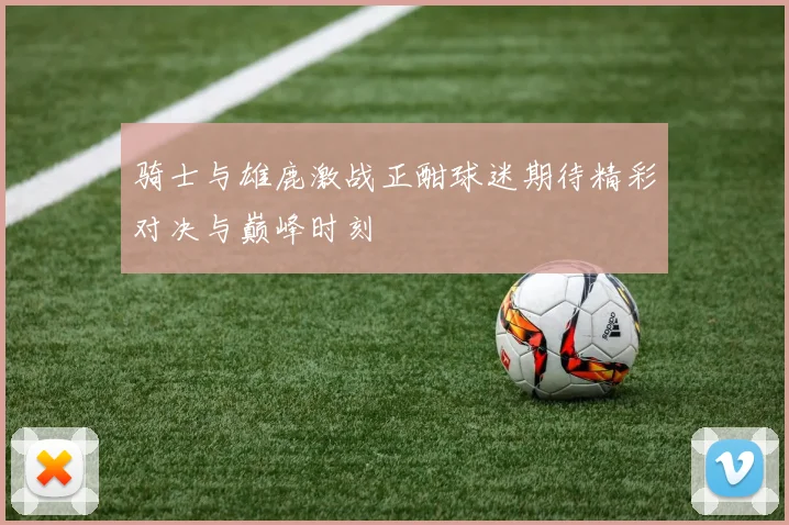 骑士与雄鹿激战正酣球迷期待精彩对决与巅峰时刻